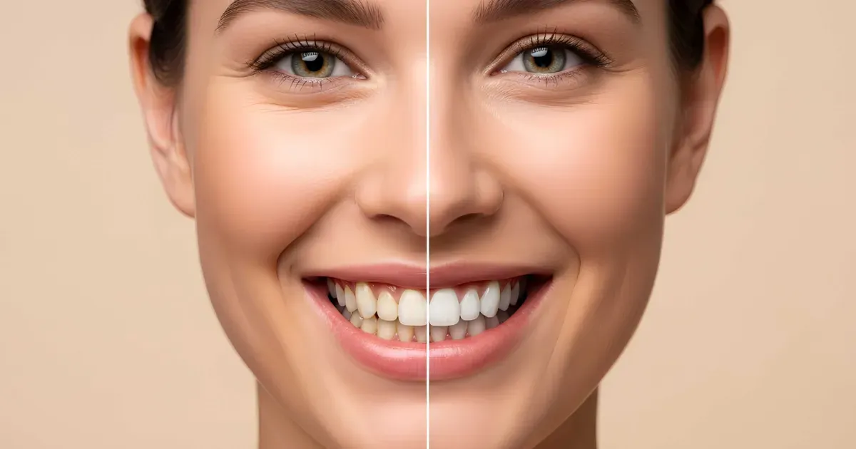 Why Your Teeth Look Darker After Winter...